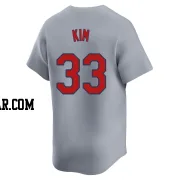 Kwang Hyun Kim Youth St. Louis Cardinals Gray Limited Away Jersey