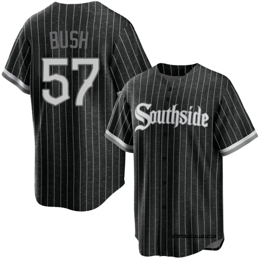 Ky Bush Youth Chicago White Sox Black Replica 2021 City Connect Jersey