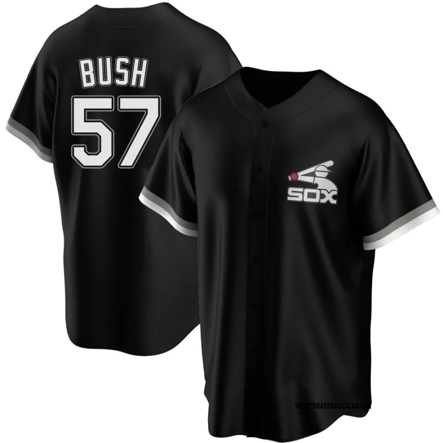 Ky Bush Youth Chicago White Sox Black Replica Spring Training Jersey
