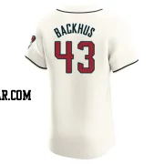 Kyle Backhus Men's Arizona Diamondbacks Cream Elite Home Jersey