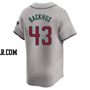 Kyle Backhus Men's Arizona Diamondbacks Gray Limited Away Jersey