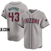 Kyle Backhus Youth Arizona Diamondbacks Gray Limited Away Jersey