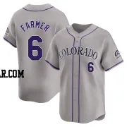 Kyle Farmer Youth Colorado Rockies Gray Limited Road Jersey