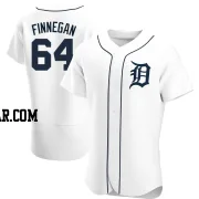 Kyle Finnegan Men's Detroit Tigers White Authentic Home Jersey