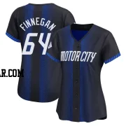 Kyle Finnegan Women's Detroit Tigers Blue Limited 2024 City Connect Jersey