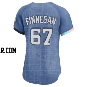 Kyle Finnegan Women's Washington Nationals Blue Limited 2025 City Connect Jersey