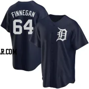 Kyle Finnegan Youth Detroit Tigers Navy Replica Alternate Jersey