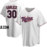 Kyle Garlick Youth Minnesota Twins White Replica Home Jersey