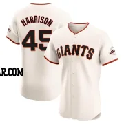 Kyle Harrison Men's San Francisco Giants Cream Elite Home Jersey