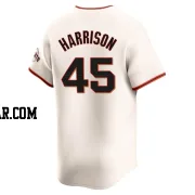 Kyle Harrison Men's San Francisco Giants Cream Elite Home Jersey