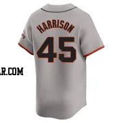 Kyle Harrison Youth San Francisco Giants Gray Limited Away Jersey