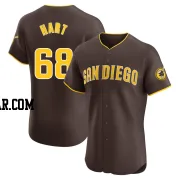 Kyle Hart Men's San Diego Padres Brown Elite Road Vapor Premier Jersey