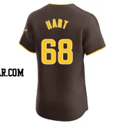 Kyle Hart Men's San Diego Padres Brown Elite Road Vapor Premier Jersey