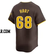 Kyle Hart Men's San Diego Padres Brown Limited Away Jersey