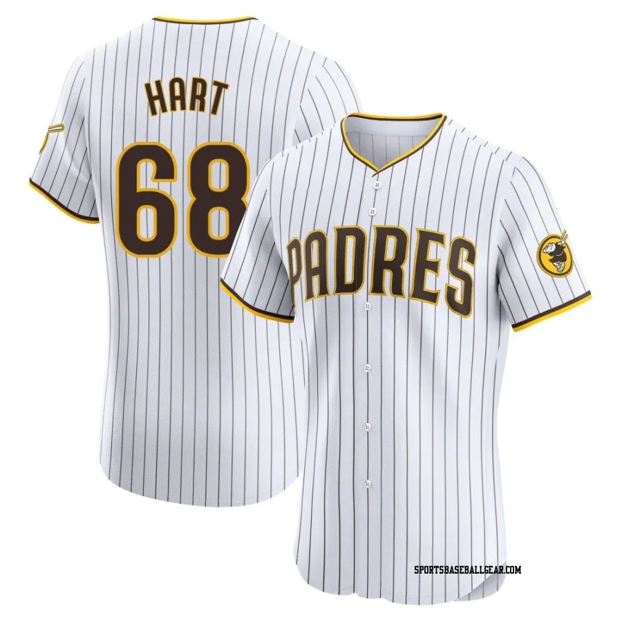 Kyle Hart Men's San Diego Padres White Elite Home Jersey