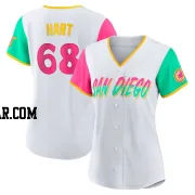Kyle Hart Women's San Diego Padres White Authentic 2022 City Connect Jersey