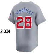 Kyle Hendricks Men's Chicago Cubs Gray Limited Road Jersey