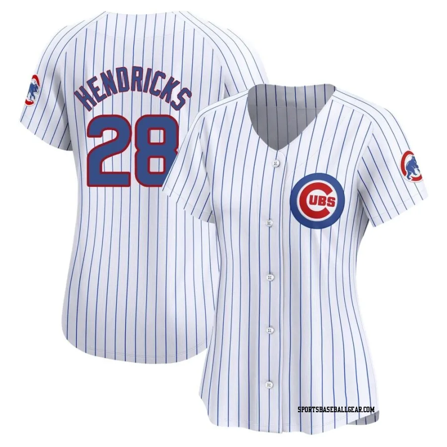 Kyle Hendricks Women's Chicago Cubs White Limited Home Jersey