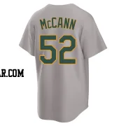 Kyle McCann Youth Oakland Athletics Gray Replica Away 2.0 Jersey