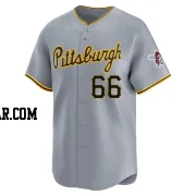 Kyle Nicolas Youth Pittsburgh Pirates Gray Limited Away Jersey