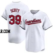 Kyle Scott Men's Cleveland Guardians White Limited Home Jersey