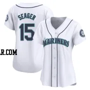 Kyle Seager Women's Seattle Mariners White Limited Home Jersey
