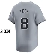 Kyle Teel Men's Chicago White Sox Gray Limited Road Jersey