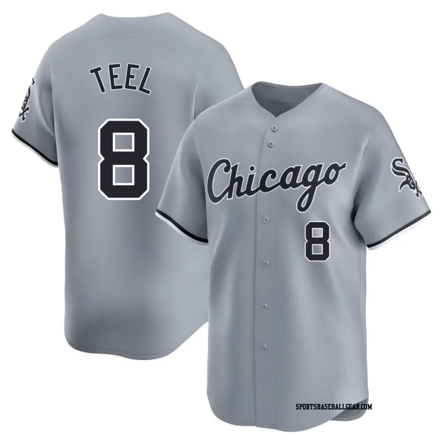 Kyle Teel Men's Chicago White Sox Gray Limited Road Jersey