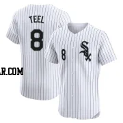 Kyle Teel Men's Chicago White Sox White Elite Home Jersey