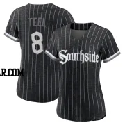 Kyle Teel Women's Chicago White Sox Black Replica 2021 City Connect Jersey