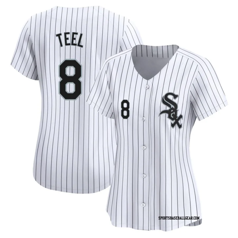 Kyle Teel Women's Chicago White Sox White Limited Home Jersey