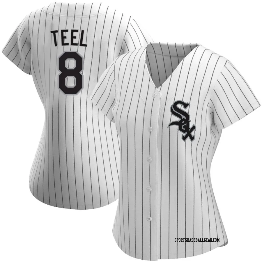 Kyle Teel Women's Chicago White Sox White Replica Home Jersey