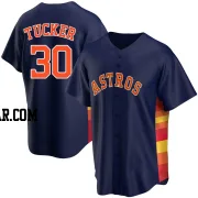 Kyle Tucker Youth Houston Astros Navy Replica Alternate Jersey
