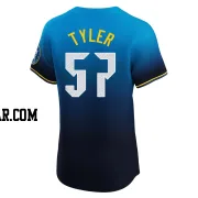 Kyle Tyler Men's Philadelphia Phillies Blue Elite 2024 City Connect Jersey