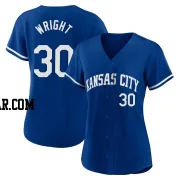 Kyle Wright Youth Kansas City Royals Royal Replica 2022 Alternate Jersey