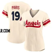 Kyren Paris Women's Los Angeles Angels Cream Authentic 2022 City Connect Jersey