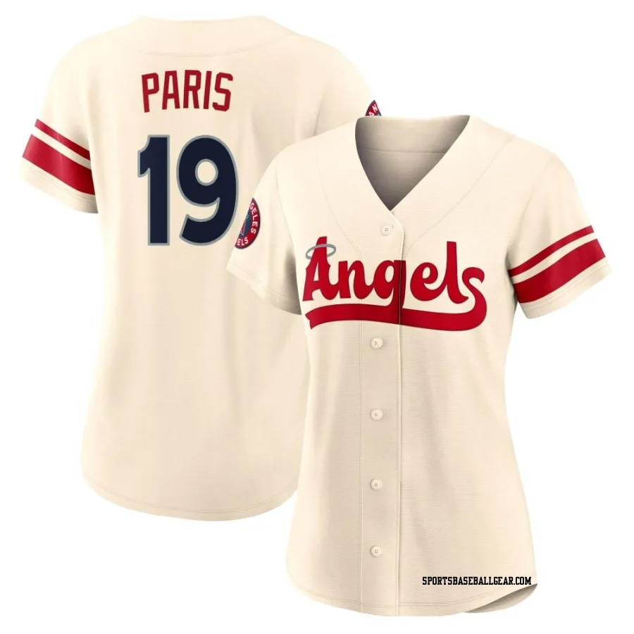 Kyren Paris Women's Los Angeles Angels Cream Replica 2022 City Connect Jersey