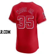LaMonte Wade Jr. Men's Los Angeles Angels Red Elite Alternate Jersey