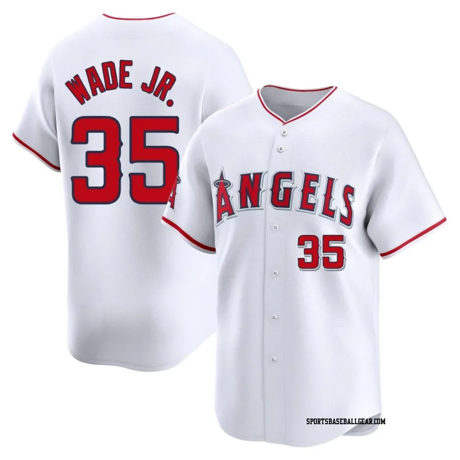 LaMonte Wade Jr. Men's Los Angeles Angels White Limited Home Jersey