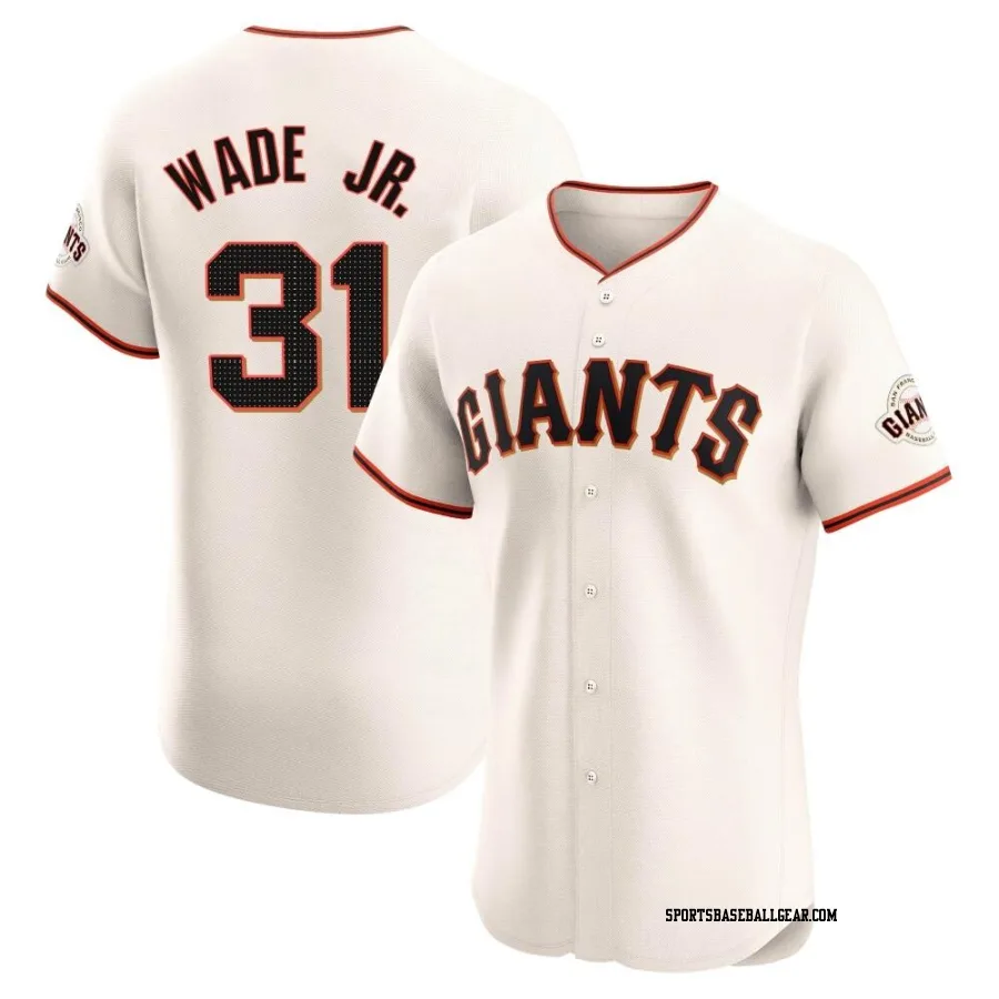 LaMonte Wade Jr. Men's San Francisco Giants Cream Elite Home Jersey