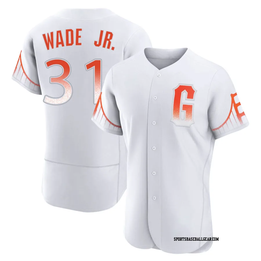 LaMonte Wade Jr. Men's San Francisco Giants White Authentic 2021 City Connect Jersey