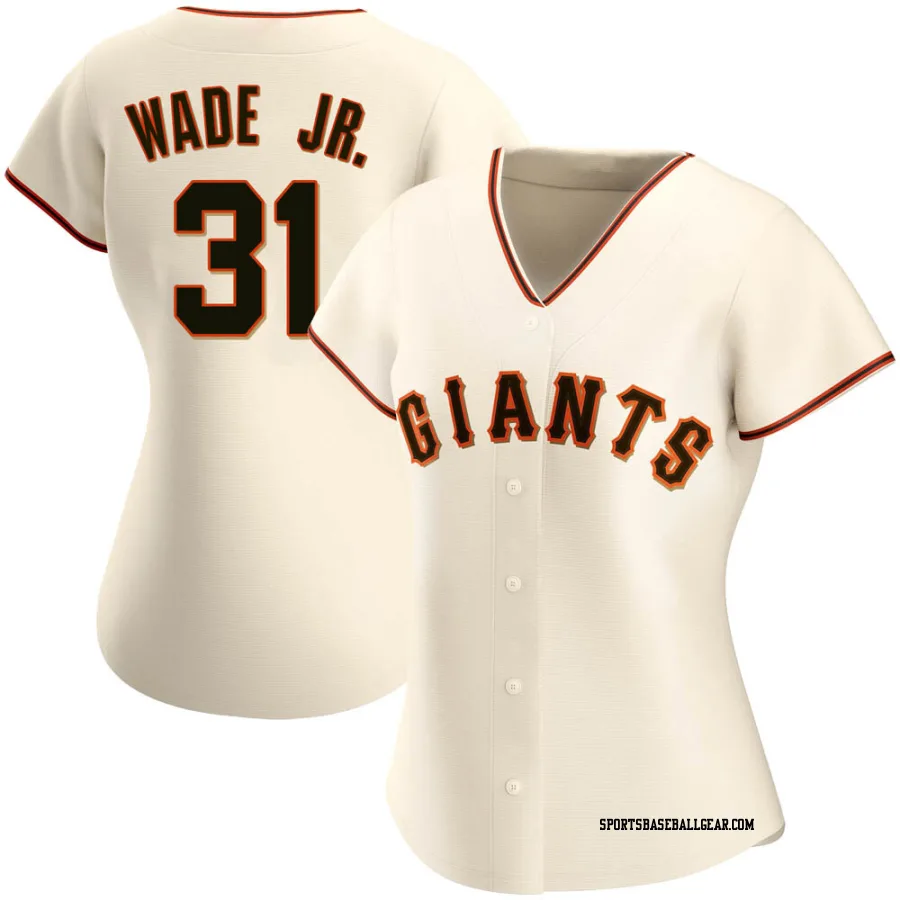 LaMonte Wade Jr. Women's San Francisco Giants Cream Authentic Home Jersey