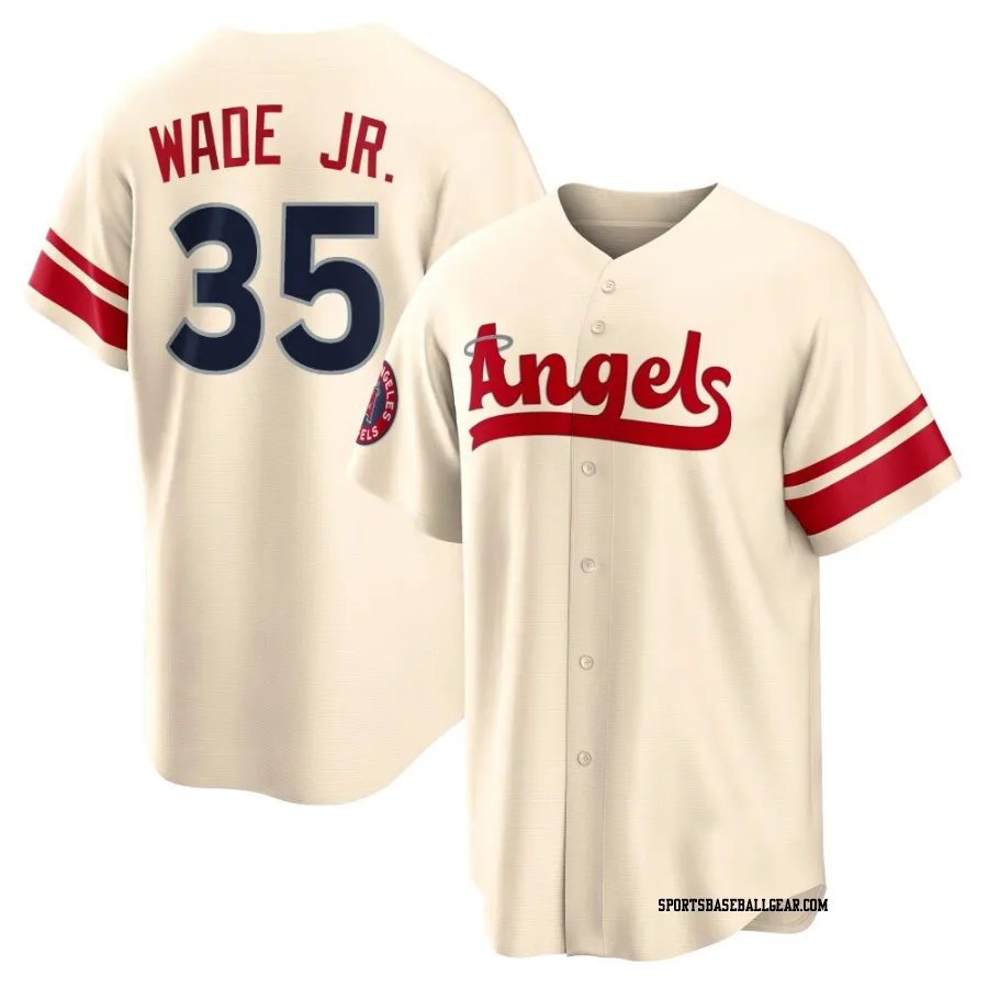 LaMonte Wade Jr. Youth Los Angeles Angels Cream Replica 2022 City Connect Jersey