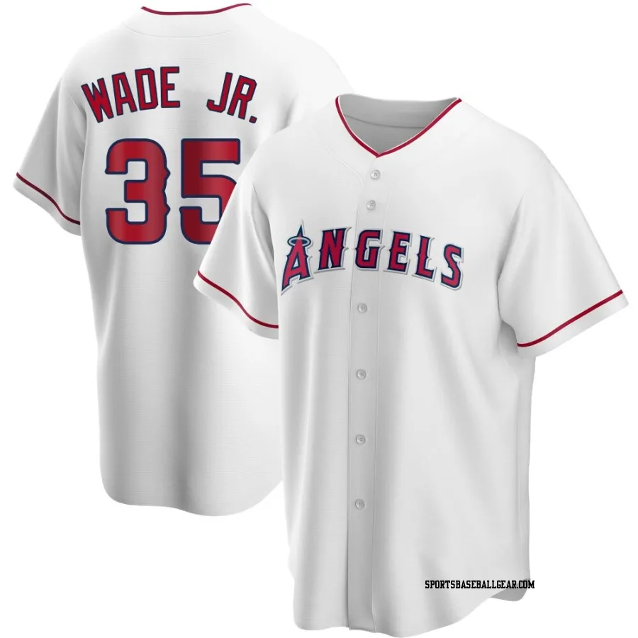 LaMonte Wade Jr. Youth Los Angeles Angels White Replica Home Jersey