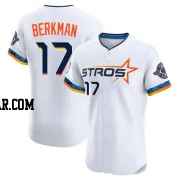 Lance Berkman Men's Houston Astros White Elite 2025 City Connect Jersey