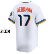 Lance Berkman Men's Houston Astros White Limited 2025 City Connect Jersey