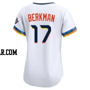 Lance Berkman Women's Houston Astros White Limited 2025 City Connect Jersey