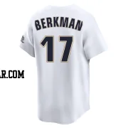 Lance Berkman Youth Houston Astros White Limited Throwback Cooperstown Collection Jersey