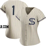 Lance Johnson Women's Chicago White Sox Cream Replica 2021 Field of Dreams Jersey