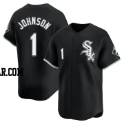 Lance Johnson Youth Chicago White Sox Black Limited Alternate Jersey